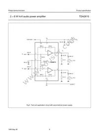 TDA2615/N1 Datasheet Page 9