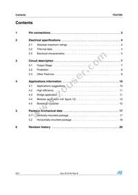 TDA7293HS Datasheet Page 2