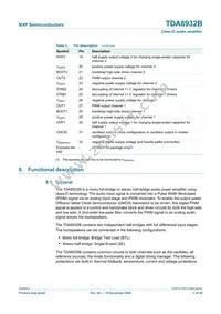 TDA8932BTW/N2 Datasheet Page 5