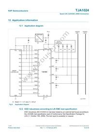 TJA1024HGZ Datasheet Page 16
