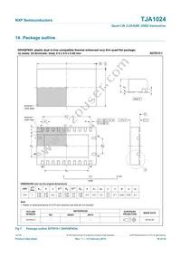 TJA1024HGZ Datasheet Page 18