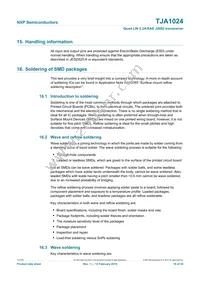 TJA1024HGZ Datasheet Page 19