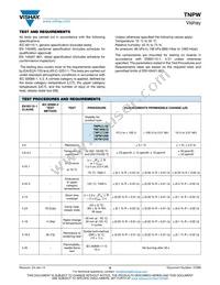 TNPW12061M30BYCN Datasheet Page 6