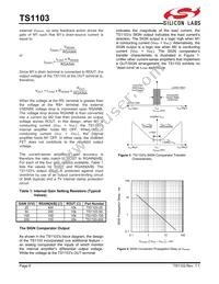 TS1103-50EG6T Datasheet Page 8