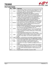 TS3002ITD822T Datasheet Page 8