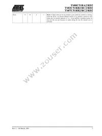 TS87C51RD2-LCMD Datasheet Page 7