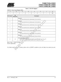 TS87C51RD2-LCMD Datasheet Page 13