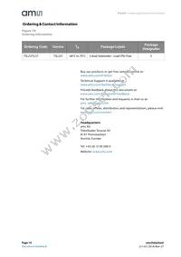 TSL237SM-LF Datasheet Page 14