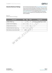 TSL2584TSV Datasheet Page 5