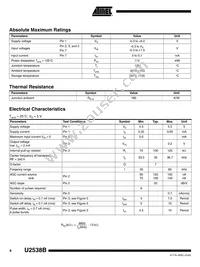 U2538B-MFP Datasheet Page 6