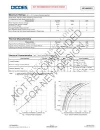 UF5A600D1-13 Datasheet Page 2