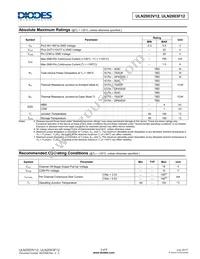 ULN2003V12S16-13 Datasheet Page 3