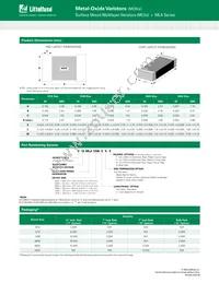 V18MLA0603NRX1 Datasheet Page 8