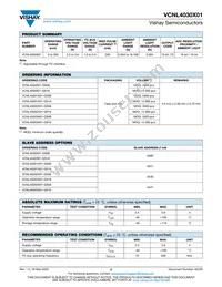 VCNL40303X01-GS18 Datasheet Page 2