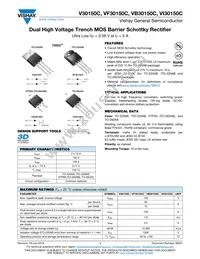 VI30150C-E3/4W Datasheet Cover