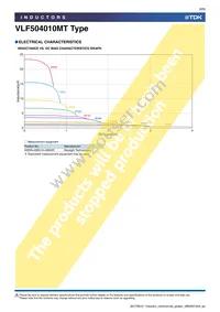 VLF504010MT-R68N Datasheet Page 8