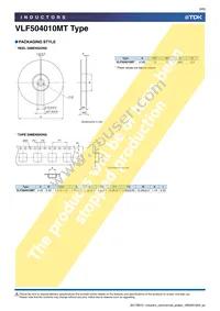 VLF504010MT-R68N Datasheet Page 9