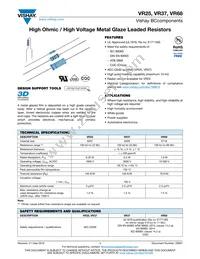 VR68000004994FAC00 Datasheet Cover