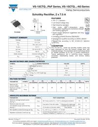 VS-15CTQ045-N3 Datasheet Cover