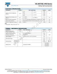 VS-30CTQ035HN3 Datasheet Page 2
