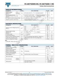 VS-48CTQ060STRR-M3 Datasheet Page 2