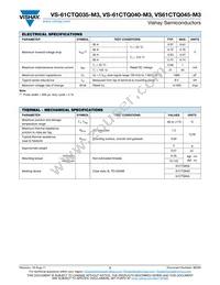 VS-61CTQ045-M3 Datasheet Page 2