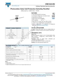 VSB1545-5300M3/73 Datasheet Cover