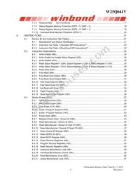 W25Q64JVTCIQ Datasheet Page 3