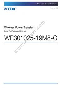 WR301025-19M8-G Datasheet Cover