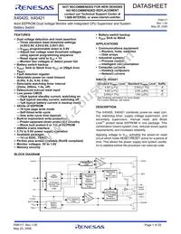 X40421V14I-CT1 Datasheet Cover