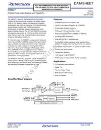 X98027L128-3.3-Z Datasheet Cover