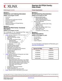 XC3S1400A-5FG676C Datasheet Cover