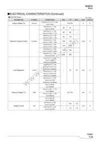 XC6215P502HR-G Datasheet Page 7