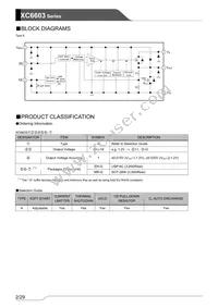 XC6603A181MR-G Datasheet Page 2