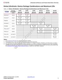 XCVU440-3FLGA2892E Datasheet Page 8