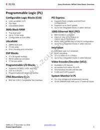 XCZU3EG-3SFVC784E Datasheet Page 3