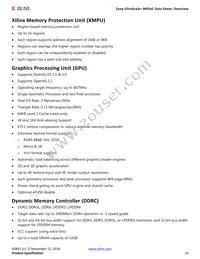 XCZU3EG-3SFVC784E Datasheet Page 14