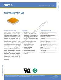 XHGAWT-02-0000-00000HXE1 Datasheet Cover