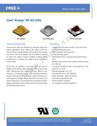 XPGDRY-L1-0000-00401 Datasheet Cover