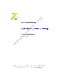 ZGP323HSH2804G Datasheet Cover