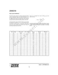 ZXSC310E5TA Datasheet Page 10
