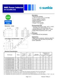 0412CDMCDS-R47NC Datasheet Cover