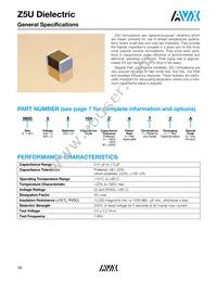 05045C821KAT1A Datasheet Page 18