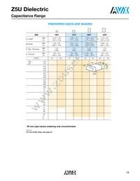 05045C821KAT1A Datasheet Page 21