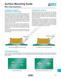 05085C104KAJ2A Datasheet Page 18