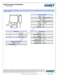 05HV10B103KN Datasheet Cover