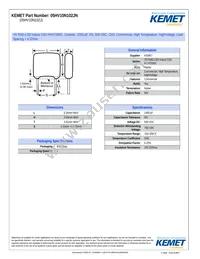 05HV10N102JN Datasheet Cover