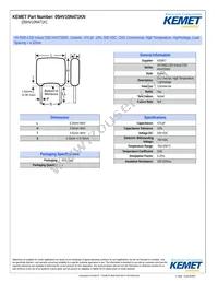 05HV10N471KN Datasheet Cover