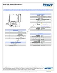 05HV20B103KC Datasheet Cover