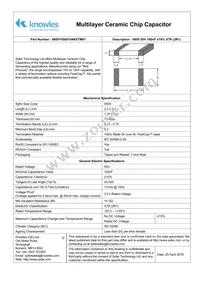 0805Y0500104KXTM01 Datasheet Cover